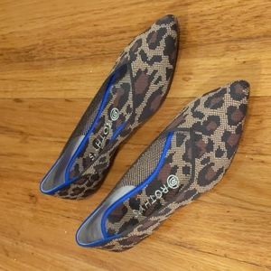 Almost new! Leopard Point Rothy's Size 8.5